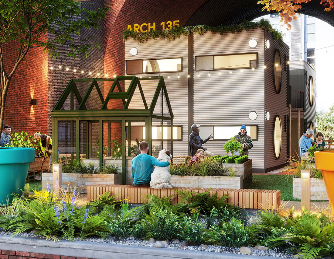 Embassy Village community CGI