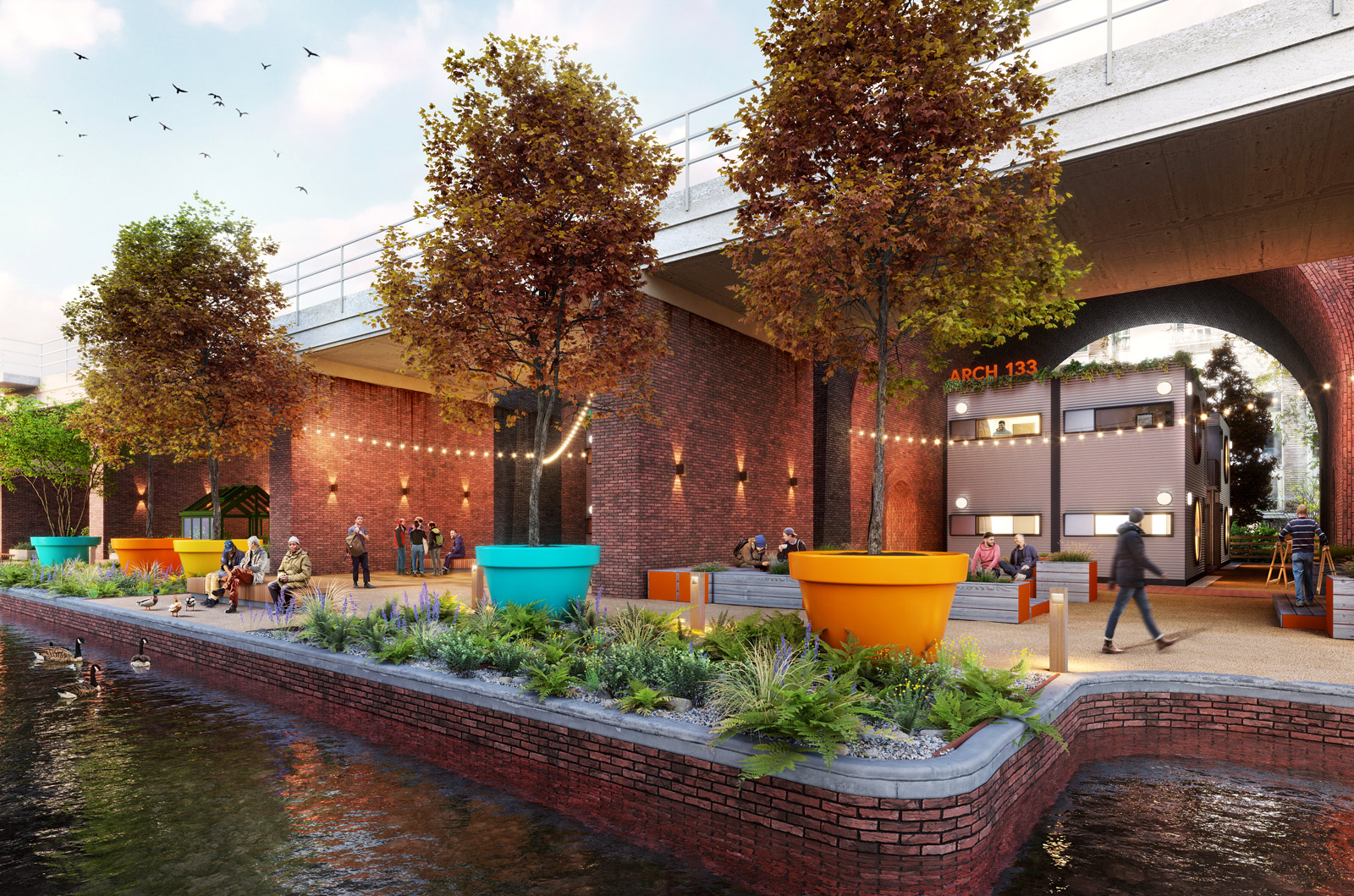 Embassy Village landscape