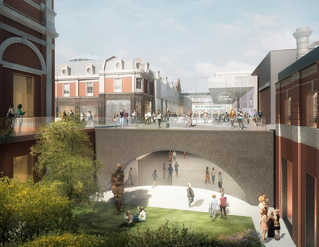 Museum of London exterior CGI