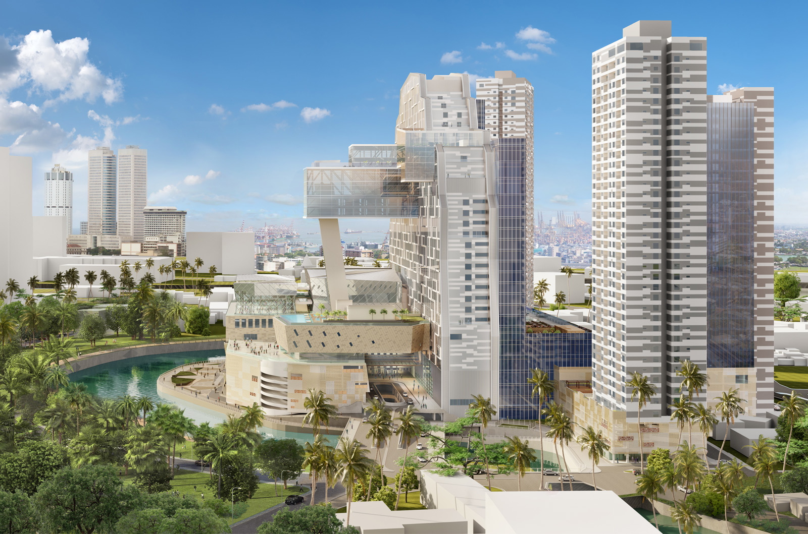 Waterfront Colombo CGI