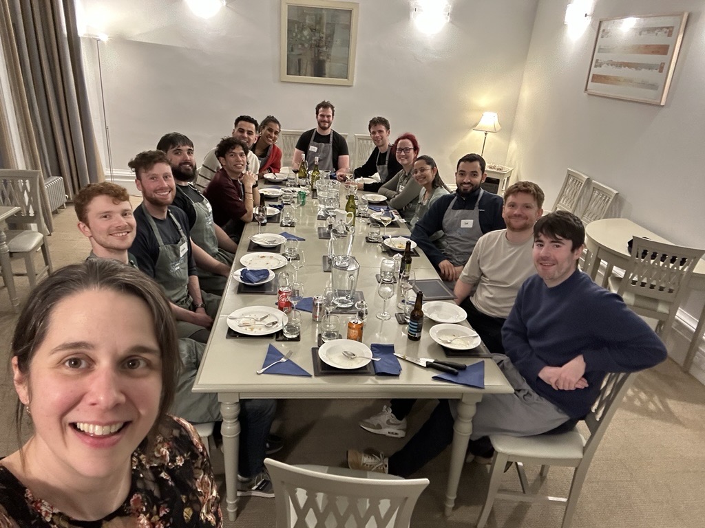 Kate with her colleagues from the Edinburgh office